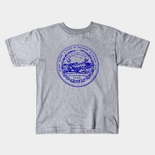 Brookline Massachusetts 1892 Logo Kids T-Shirt